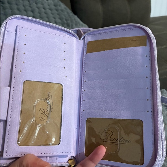 Lavender Leather All In One Crossbody Bag - Picture 5 of 5